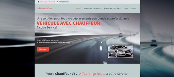site chauffeur VTC